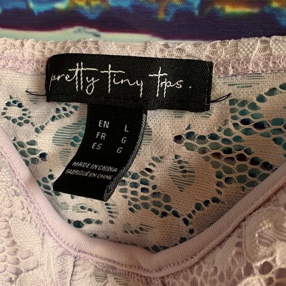 Pretty Tiny Tops Lace Bralette - Picture 5 of 5